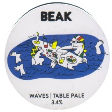 Beak Brewery Waves Table Pale 3.4% Tap Clip